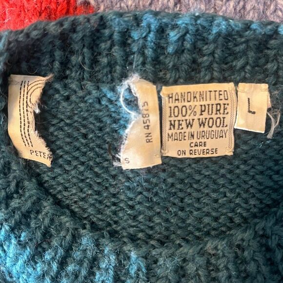 So Unique Peter G’s General Store 3D Wool Sweater Mop Head Redhead - Picture 7 of 10